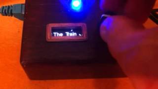 Raspberry Pi Rotary Encoder Demo using Gaugette [upl. by Urbani690]