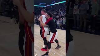 GRITTY WIN IN MINNESOTA 😤 gamewinner miamiheat nba [upl. by Audly]