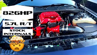 UPDATE WE BUILT A CHALLENGER RT JAILBREAK Boosted 57 with a hellcat supercharger [upl. by Liagaba566]