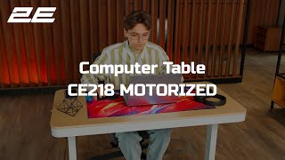 Computer Table 2E CE218 with motorized height adjustment [upl. by Snow]