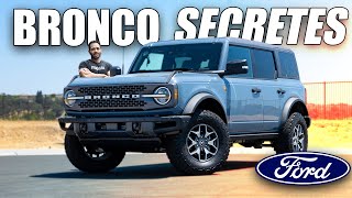 2024 Ford Bronco  Hidden Features amp Depth Tour BADLANDS [upl. by Spaulding]