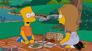 THE SIMPSONS Bart And His Girlfriend Go Out [upl. by Maxy]