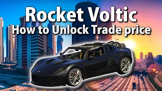 How to unlock Rocket Voltic trade price  Securoserv Special Vehicle Work amp Test Drive GTA Online [upl. by Suirauqram201]