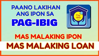 How to Increase PagIBIG Savings for Loan Retirement and Pag IBIG Lumpsum Claim [upl. by Novets192]