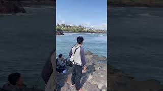 Spot Karang Pantai Cemagi Bali fishing mancing mancingmaniabali anglerbali [upl. by Eilerua]