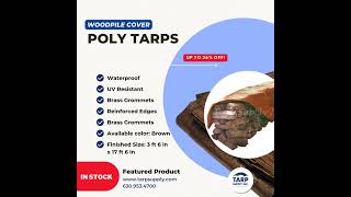 WOODPILE COVER TARP [upl. by Zsuedat]