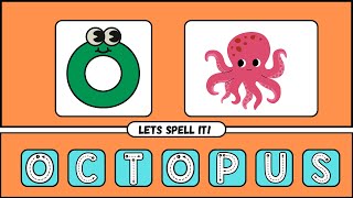 Alphabet Adventures  ABC Letters and Simple Spelling for Kids  abcd kids learning [upl. by Lledniuq]