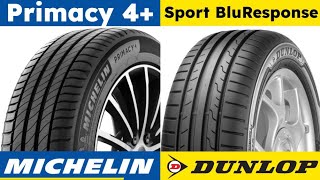 Michelin Primacy 4 vs Dunlop Sport BluResponse [upl. by Tabbi]