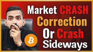 CRYPTO MARKET CRASH  Bitcoin BTC Price Prediction  Crypto News Hindi Today  FOMO update in hindi [upl. by Barker186]