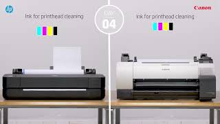 Differences between the HP DesignJet T250 Plotter and the Canon TA 20 DesignJet Printers HP [upl. by Ralston]