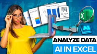 How to use Analyze Data in Excel AI Creates Pivot Tables and Charts [upl. by Eiduam]