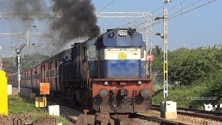 WDM3D SUPERB CHUGGING  BANGALORE  TRICHY INTERCITY EXPRESS 06571 SBC  TPJ ICE [upl. by Ayardna825]