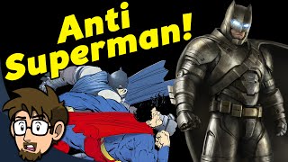 Batmans AntiSuperman Armor Explained Batman v Superman [upl. by Aleina898]