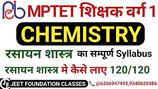 MP TEACHER VACANCY 2022CHEMISTRY SYLLABUS ANALYSISNOTIFICATION OUT PGT CHEMISTRY [upl. by Pierpont]