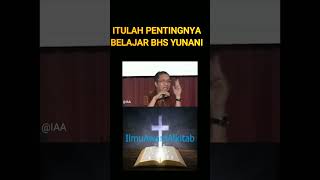 Kenapa Bahasa Yunani yesuskristus tuhan alkitab kristiani israel kasih gereja amen [upl. by Pavia]