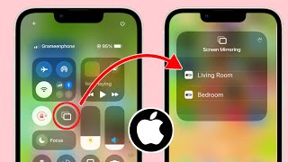 How To Fix Screen Mirroring Not Working iPhone To Smart TV iOS 18 [upl. by Ellasal486]