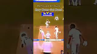 Bumrah vs Rory Burns cricket cricketlover cricketshorts icc tranding terndingshortssportsyt [upl. by Nylanej]