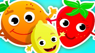 FRUIT SONG for Children  Finger Family Fruits Song for Kids [upl. by Sezen617]