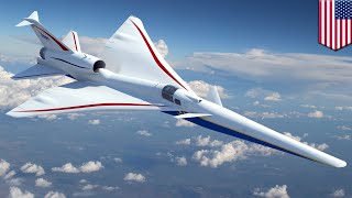 X59 QueSST Meet NASAs supersonic boomless jet  TomoNews [upl. by Elleb694]