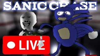 ROBLOX SANIC CHASE LIVE [upl. by Kaja546]