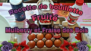 Pêche à la carpe  Recette de bouillette maison fruité Mulberry et Fraise des bois [upl. by Lahey665]