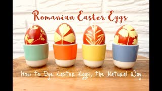 Romanian Easter Eggs [upl. by Assillam]