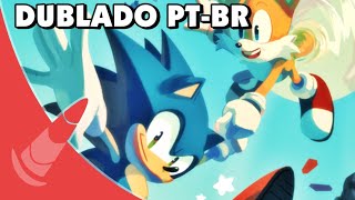 IDW SONIC 1 COMIC DUB PTBR [upl. by Hild]