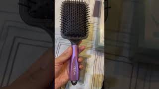 Vega hair brush review from nykaa❤️ haircare review trending shorts [upl. by Annoled]