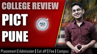 PICT Pune college review  admission placement cutoff fee campus [upl. by Anesor]