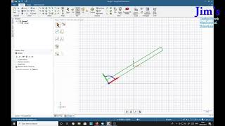 Aligning a 2D drawing in DesignSpark Mechanical [upl. by Artinek352]