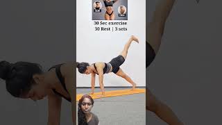 Flat stomach Hip fatloss shorts shortsfeed yoga yt [upl. by Rab]