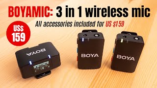 BOYAMIC review Versatile wireless mic with everything included [upl. by Rhona]