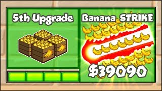 5TH TIER UPGRADES MOD  THE BANANA FARM STORM  Bloons TD Battles HackMod BTD Battles [upl. by Noivax31]