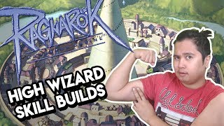 Ragnarok Online  Classic High Wizard Builds with Dee  Skills [upl. by Rodoeht]