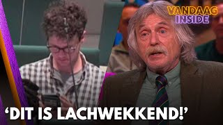 Johan ziet filmpje waarin raadsleden op telefoon zitten Dit is lachwekkend  VANDAAG INSIDE [upl. by Werdma598]