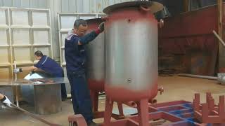 High Pressure Foam Machine Making In Factory [upl. by Lanoil]