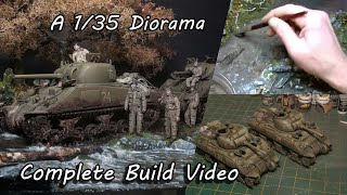 A 135 Diorama Full build with realistic scenery  The River Crossing  10000 subs special [upl. by Nachison503]