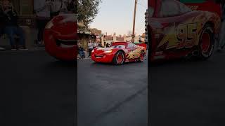 Lightning McQueen Radiator Springs Disneys California Adventure Daytime 2023 [upl. by Petie138]