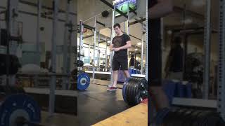 585Lbs 20 Second Paused Deadlift [upl. by Leelah]