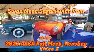 2023 AACA Fall Meet Hershey Swap Meet Safari Video 2 aaca oldcars oldcar swapmeet [upl. by Felice974]