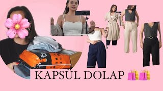 KAPSÜL DOLAP ALIŞVERİŞİ İNDİRİMDEN ALDIKLARIM🛍️👠🩷 [upl. by Sseb]