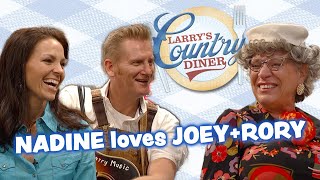 NADINE loves seeing JOEYRORY at LARRYS COUNTRY DINER [upl. by Fadiman]