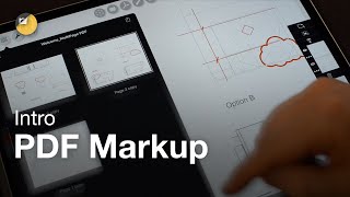 Intro to PDF Markup in Morpholio Trace – The Best Sketch amp Draw App for Architects on iPad [upl. by Nodlehs]