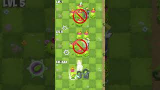 Pvz 2  Power up challenge  Homing Thistle vs Arena Plant food Grave Stone shorts [upl. by Elfreda]