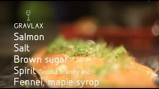 Salmon Gravlax How to make [upl. by Htiffirg]