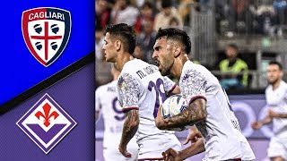 Highlights Cagliari vs Fiorentina 23  viola in Europa per il terzo anno consecutivo [upl. by Brooks]