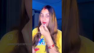 Lipstick hack shortsviral treadinghack makeup youtubeshorts lipstick [upl. by Assiar]