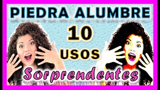 LA PIEDRA ALUMBRE😲10 SORPRENDENTES Usos y Beneficios 💗 TE CAMBIARAN LA VIDA [upl. by Enileoj980]