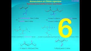 6chimie organique  exemple de nomenclature dune molécule organique [upl. by Oner]