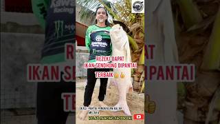 REZEKI DAPAT IKAN SENOHONG 28KG DI PANTAI PENGKALAN BALAK MELAKA KPFCHANNEL Shorts SURFCASTING [upl. by Lala]